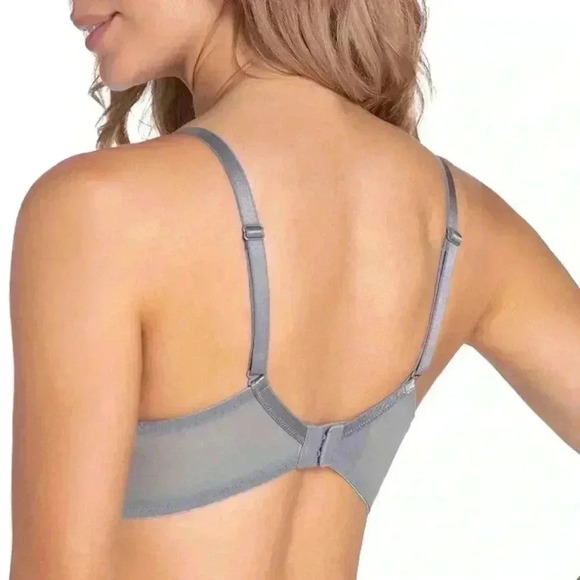 NEW⭐️ WingsLove Sexy Lace Bra See Through Sheer Deep V Plunge Bralette - Picture 8 of 12